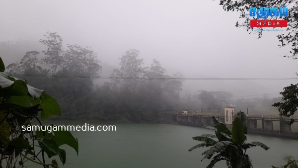 கடும் மழை காரணமாக காசல் நீர்த்தேக்கத்தின்- நீர்மட்டம் வேகமாக அதிகரித்து வருகின்றது 